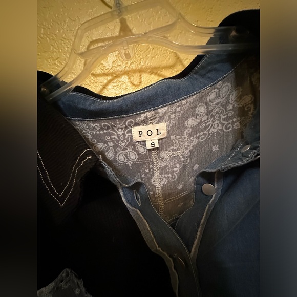 POL patchwork oversized top - Picture 7 of 8